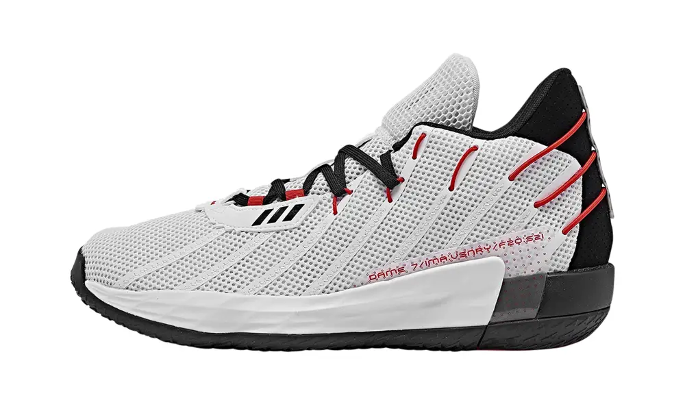 More Adidas Shoes Dame 7 'White'