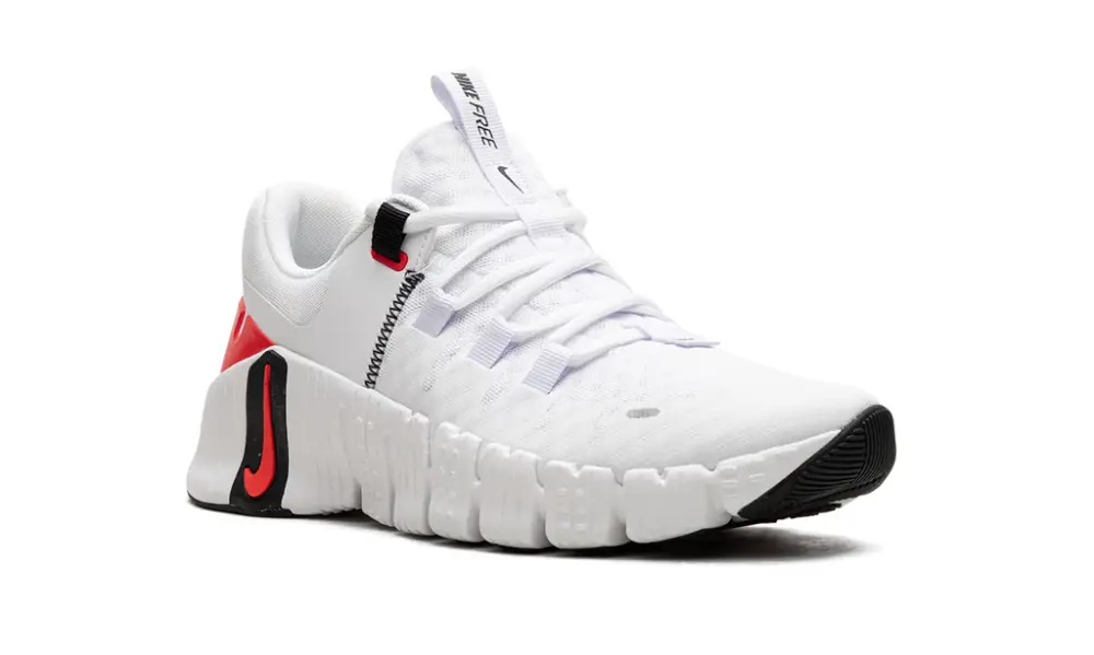 Nike Lifestyle Free Metcon 5 'White Bright Crimson'