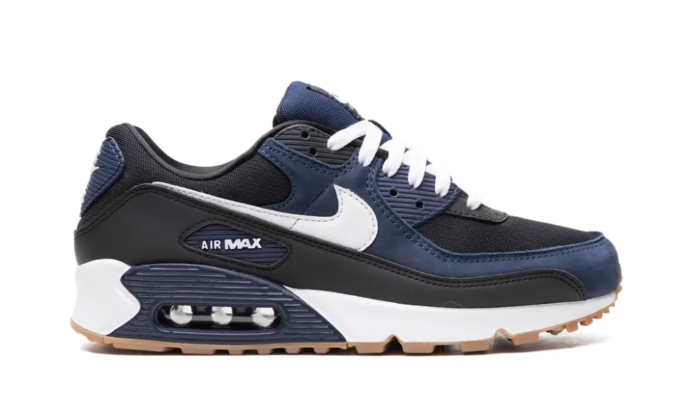 Nike Lifestyle Air Max 90 'Midnight Navy Gum' 'MIDNIGHT NAVY'