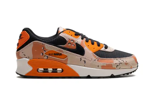 Nike Air Max Air Max 90 Premium 'Bio Beige Safety Orange Phantom Black'