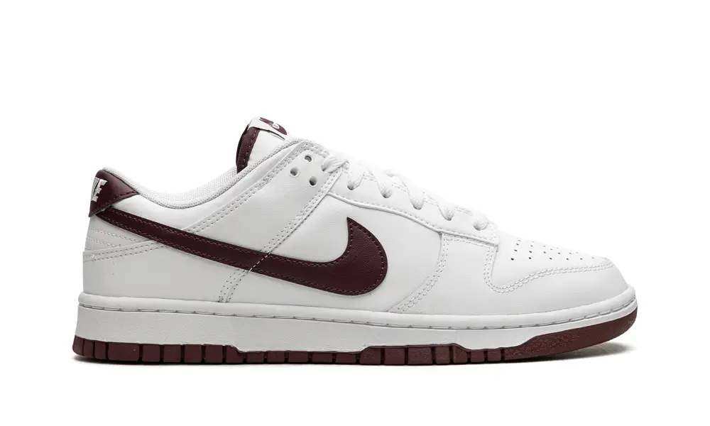 Nike Dunk Dunk Low Retro 'White Night Maroon'