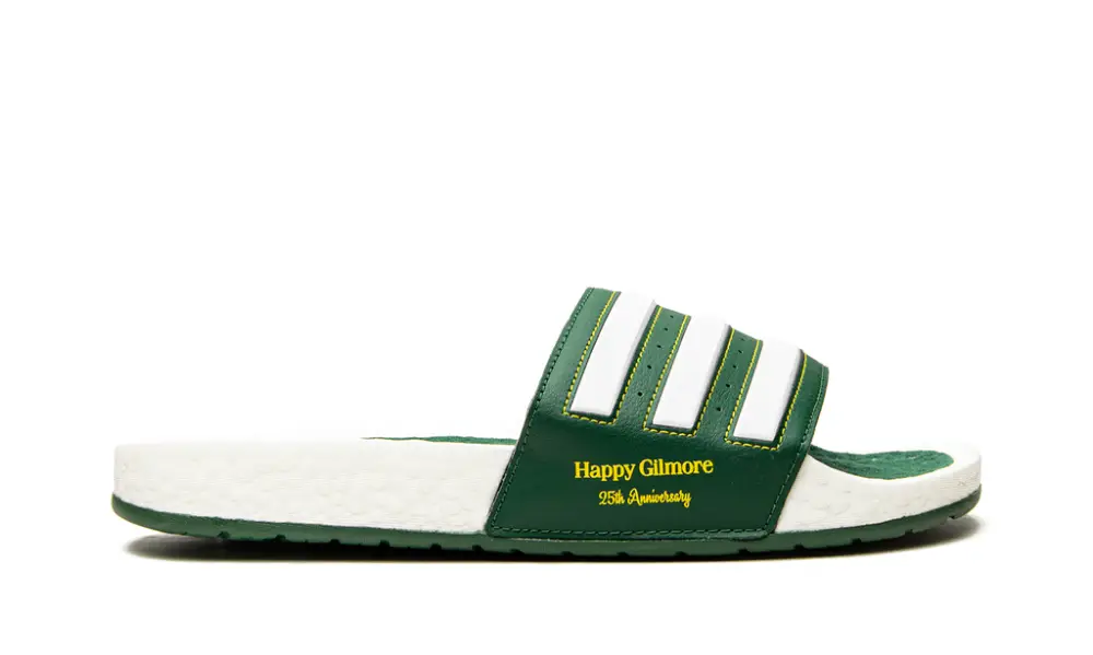 More Adidas Shoes Adilette Boost Happy 'Happy Gilmore' 