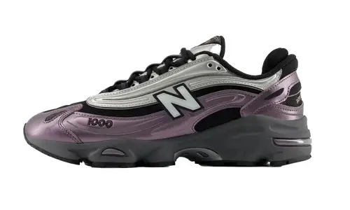 More New Balance M1000 'Dark Ice Wine Grey Metallic' 