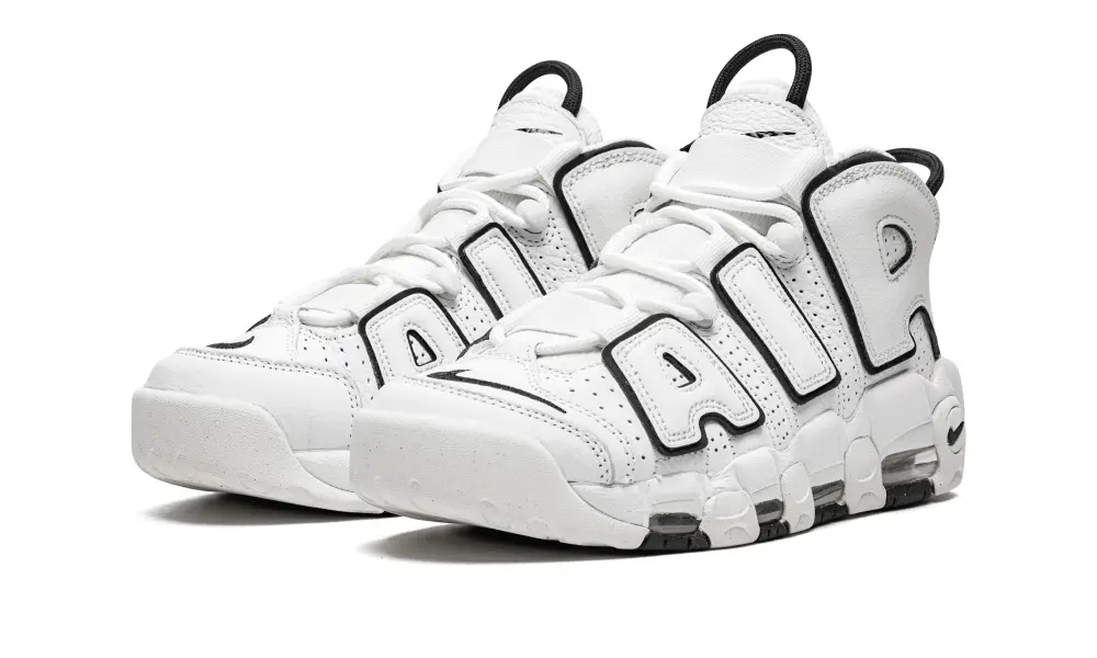 Nike Basketball AIR MORE UPTEMPO MNS WMNS 'White   Black' 