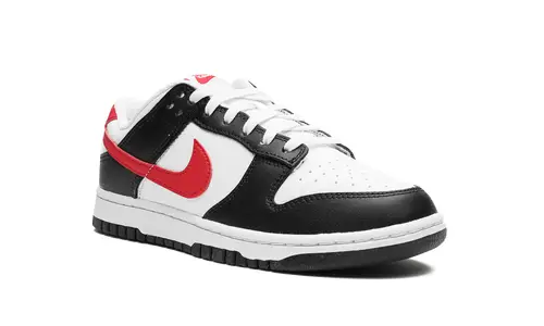 Nike Dunk Dunk Low Retro 'Red Swoosh Panda' 