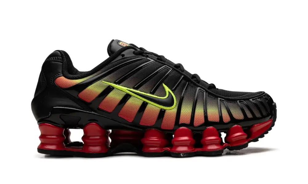 Nike Lifestyle Shox TL WMNS 'Volt Fire Red'