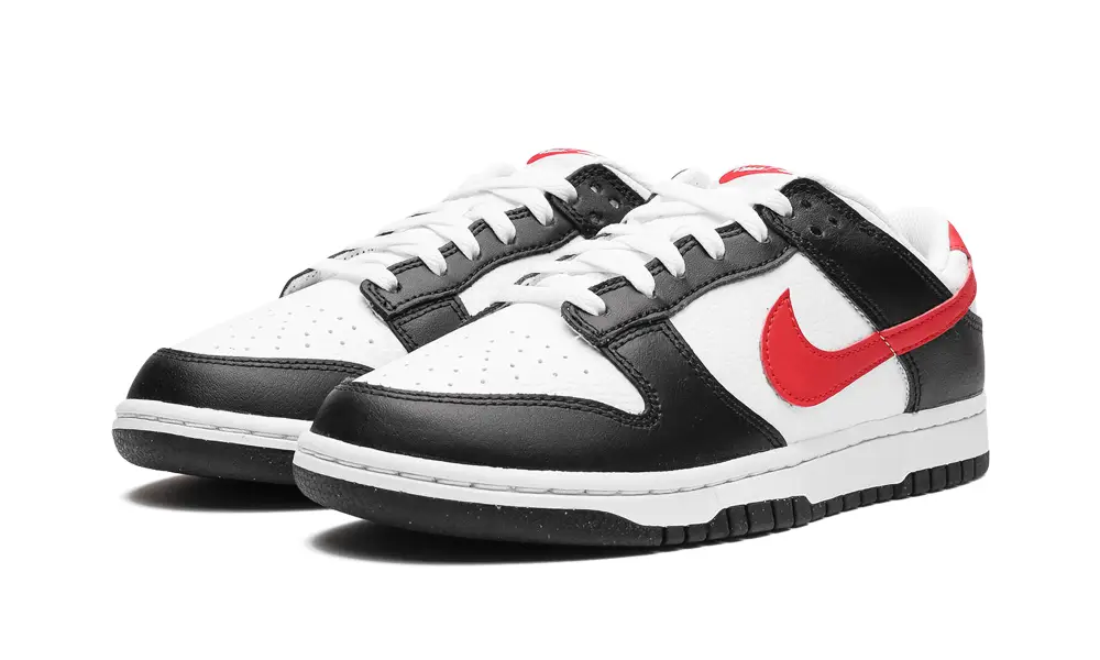 Nike Dunk Dunk Low Retro 'Red Swoosh Panda' 