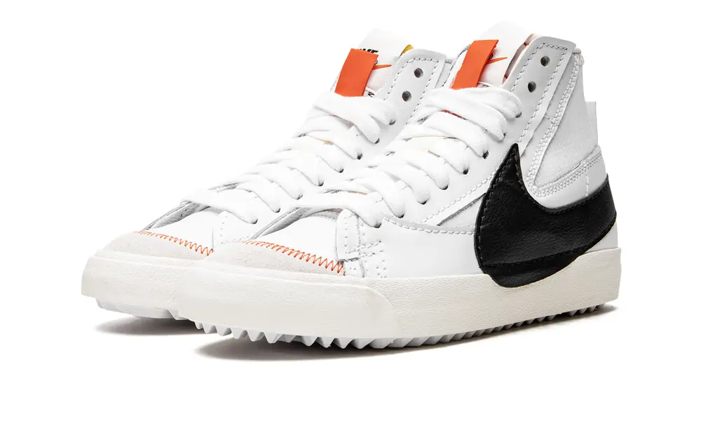 Nike Lifestyle BLAZER MID 77 JUMBO MNS WMNS 'White Black Sail' 