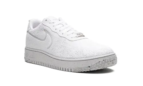 Nike Lifestyle Air Force 1 CRATER FLYKNIT NN 'Whiteout'