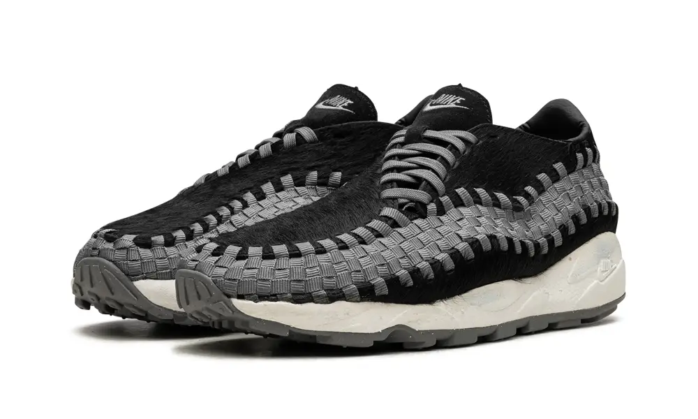 Nike Lifestyle Air Footscape Woven 'Black   Smoke Grey' 