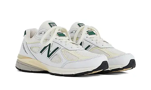 New Balance 990 990V4 'Made in the USA - White / Green'