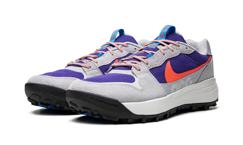 Nike Lifestyle ACG Lowcate 'Wolf Grey Bright Crimson' 