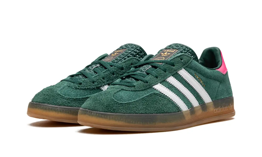 Adidas Gazelle GAZELLE INDOOR WMNS 'Collegiate Green   Lucid Pink' 