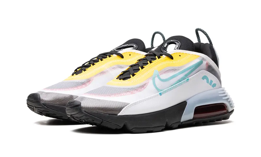 Nike Air Max Air Max 2090 'White Speed Yellow Bleached Aqua' 