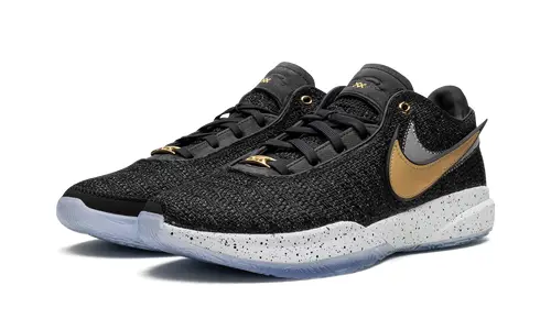 Nike Basketball LeBron 20 'Black Metallic Gold' 