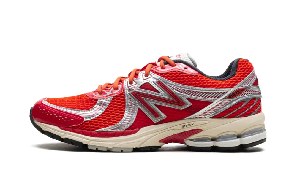More New Balance 860v2 'Aime Leon Dore - Red Grey'