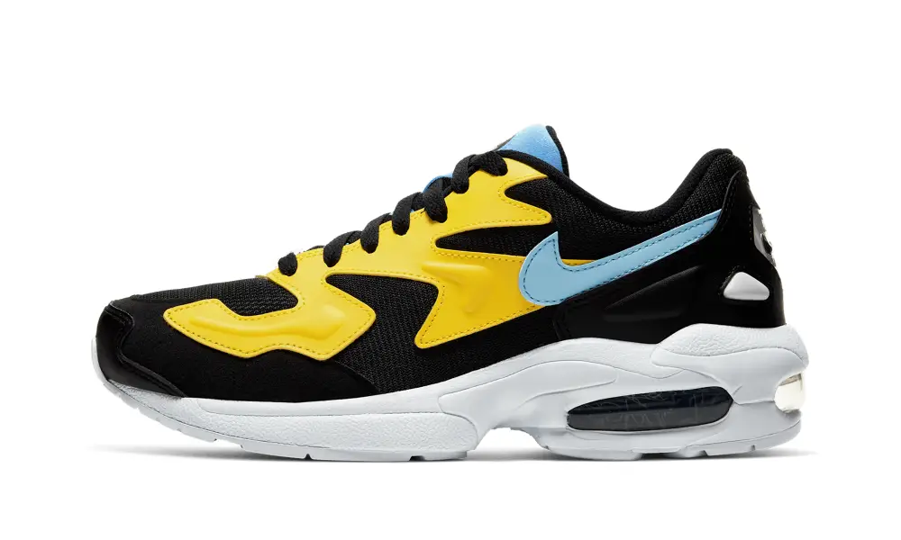 Nike Air Max Air Max 2 Light WMNS 'Yellow Light Blue Black' 