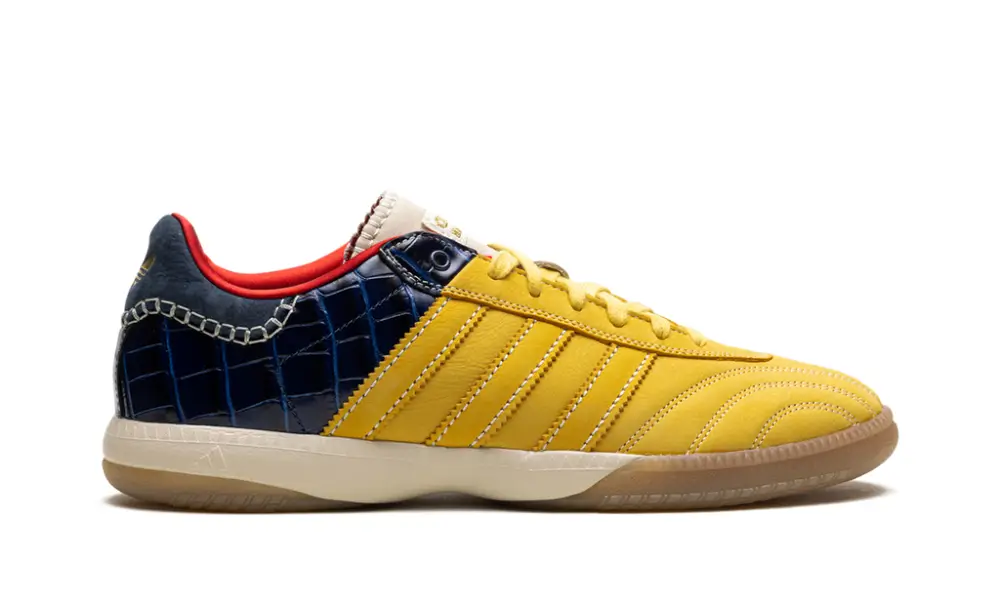 Adidas Samba Samba Millenium 'Wales Bonner - Fade Gold   Navy Croc' 