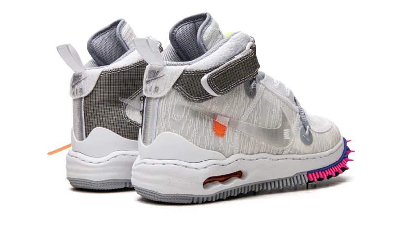 Nike Lifestyle Air Force 1 Mid 'Off-White - White' 