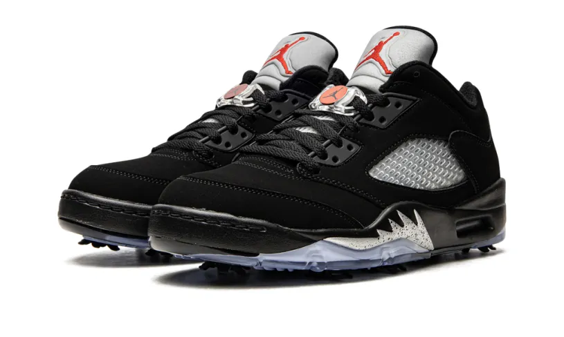 Air Jordan 5 Jordan 5 Retro Low Golf 'Black Metallic' 