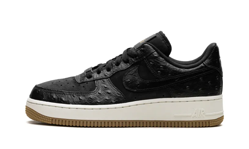 Nike Lifestyle Air Force 1 Low '07 WMNS 'Black Ostrich'