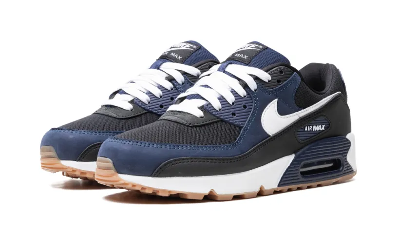 Nike Lifestyle Air Max 90 'Midnight Navy Gum' 'MIDNIGHT NAVY' 