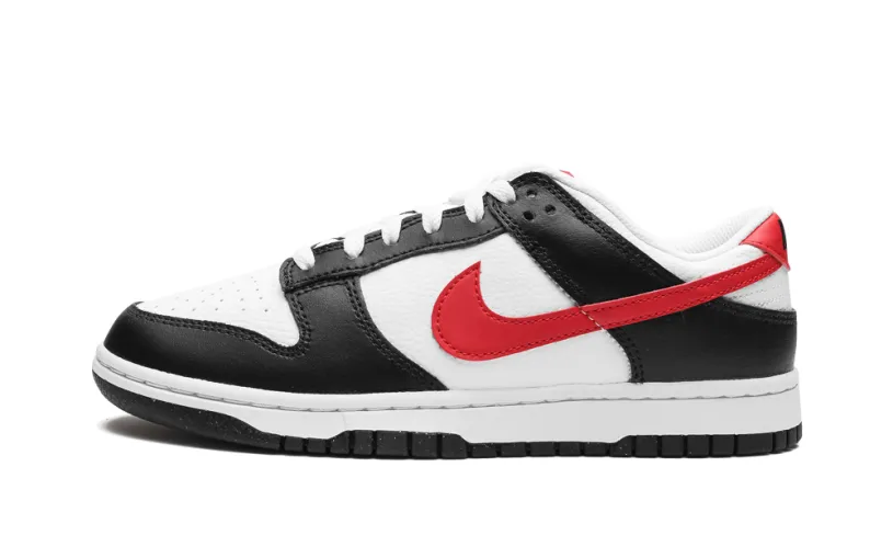 Nike Dunk Dunk Low Retro 'Red Swoosh Panda' 