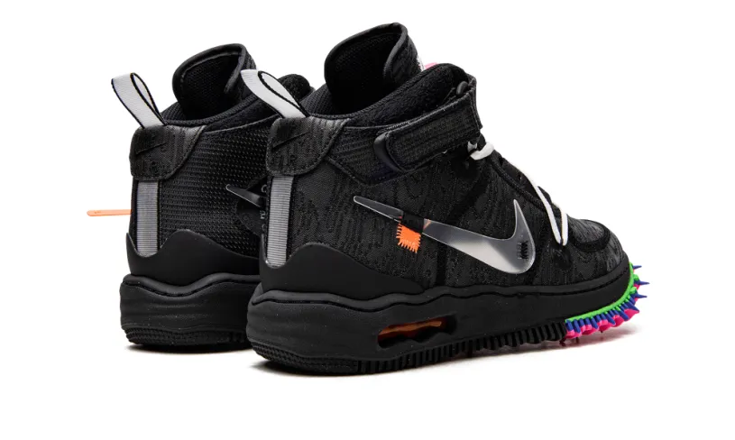 Nike Lifestyle Air Force 1 Mid 'Off-White - Black' 