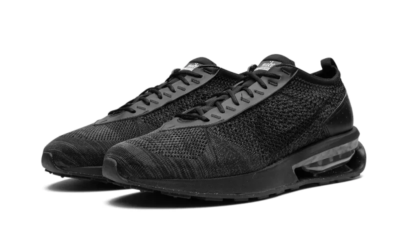 Nike Lifestyle Air Max Flyknit Racer 'Triple Black' 