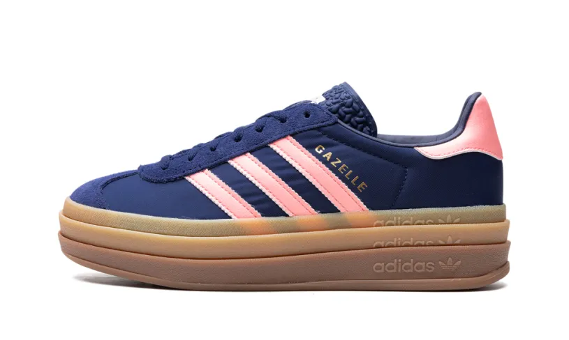 Adidas Gazelle Gazelle Bold WMNS 'Dark Blue Pink Spark'