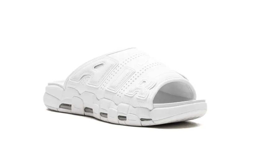 Nike Lifestyle Nike More Uptempo Slide 'Triple White' 