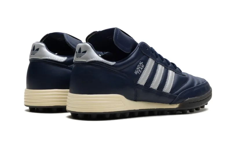 More Adidas Shoes Mundial Team 'Night Indigo Silver Metallic' 