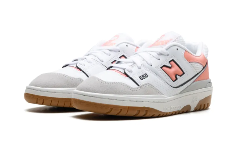 New Balance 550 550 GS 'Brighton Grey Omega Pink' 