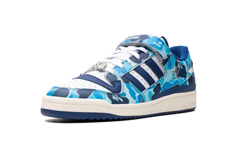 More Adidas Shoes Adidas Forum '84 Low 'Bape 30th Anniversary Blue Camo'