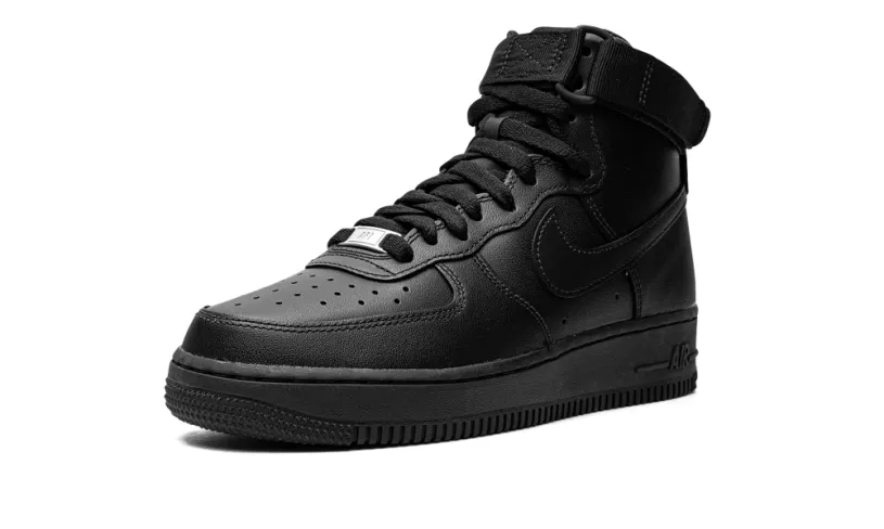 Nike Lifestyle WMNS AIR FORCE 1 HI 'Triple Black' 