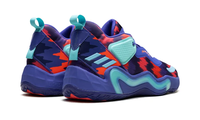 More Adidas Shoes D.O.N. Issue #3 'Sonic Ink Solar Red' 