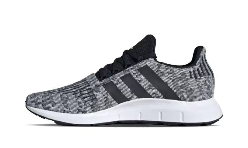 More Adidas Shoes Swift Run 1.0 'Black   White' 