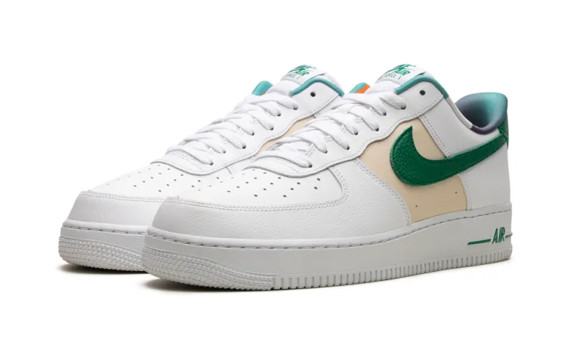 Nike Lifestyle Air Force 1 '07 LV8 EMB 'White Malachite' 