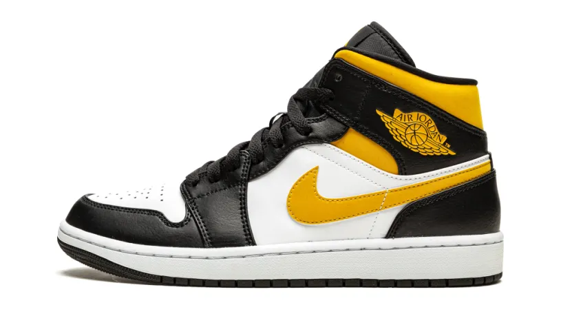 Air Jordan 1 Air Jordan 1 Mid 'White / Pollen / Black'
