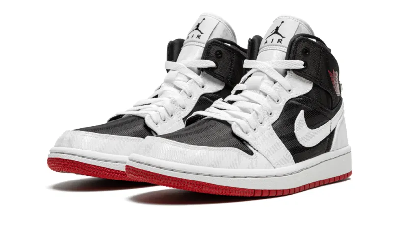 Air Jordan 1 AIR JORDAN 1 MID SE UTL WMNS 'White   Black   Gym Red' 