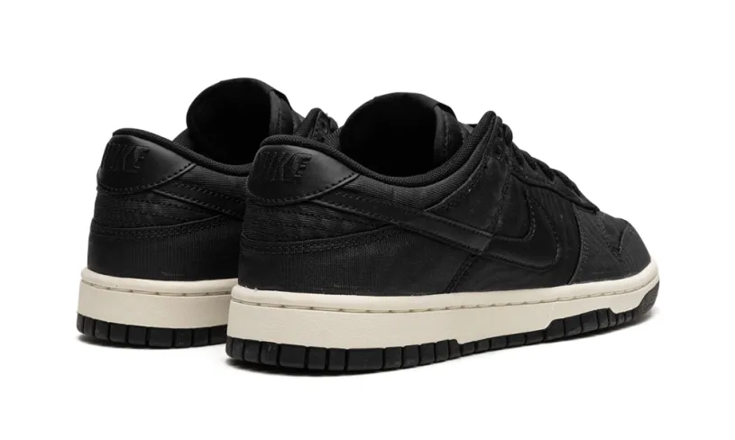 Nike Dunk Dunk Low Retro PRM 'Black Canvas' 