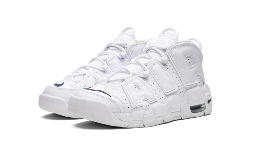 Nike Basketball AIR MORE UPTEMPO GS 'White / Navy'
