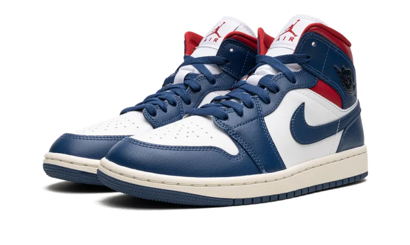 Air Jordan 1 AIR JORDAN 1 MID WMNS 'Blue   Red' 