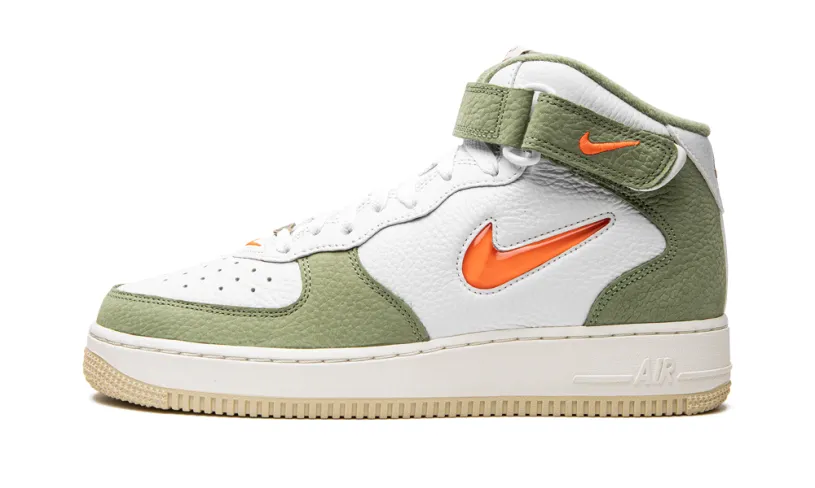 Nike Lifestyle Air Force 1 Mid QS 'Jewel Oil Green' 