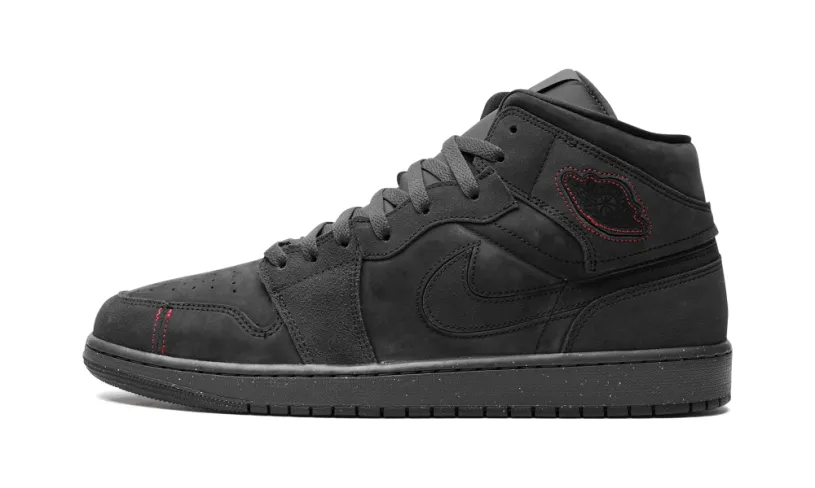 Air Jordan 1 Air Jordan 1 Mid SE Craft 'Dark Smoke Red' 