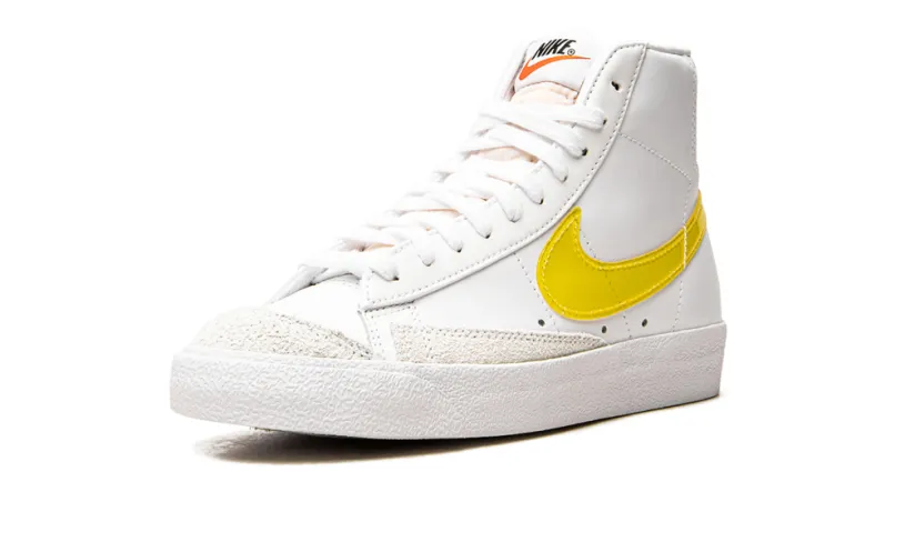 Nike Lifestyle BLAZER MID 77 ESSENTIAL WMNS 'Translucent Yellow Swoosh' 