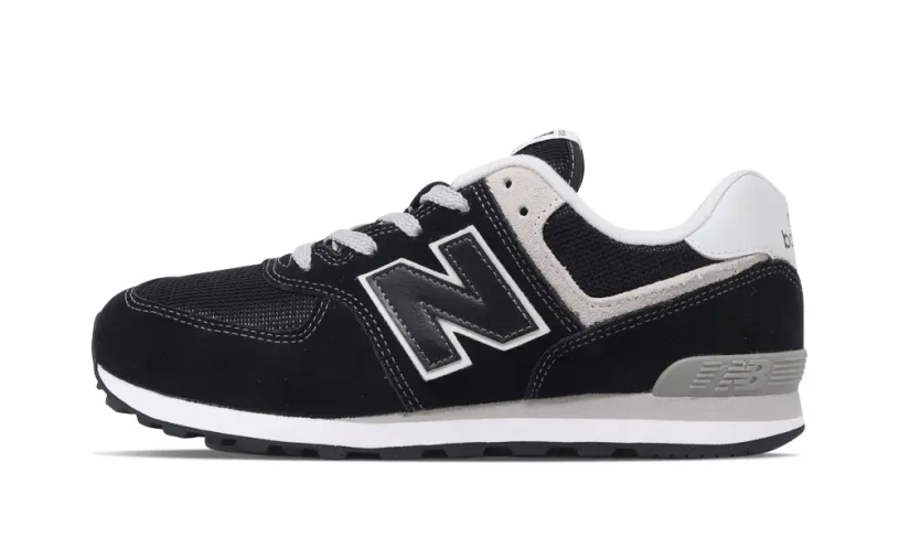 New Balance 574 574 Core GS 'Black Grey'