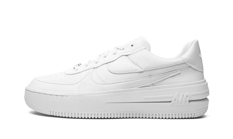 Nike Lifestyle AIR FORCE 1 PLT.AF.ORM MNS WMNS 'Triple-White' 