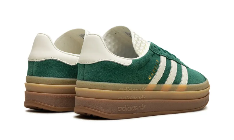 Adidas Gazelle Gazelle Bold WMNS 'Green   White   Gold' 