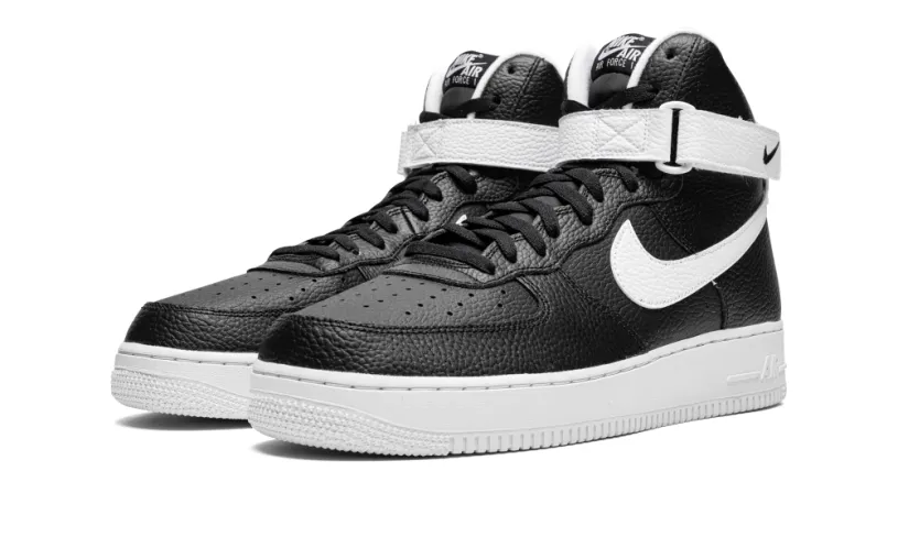 Nike Lifestyle Air Force 1 High '07 'Black   White' 